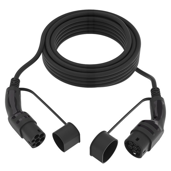 Ladekabel Type-2 32A 3-faset – 7,5 Meter