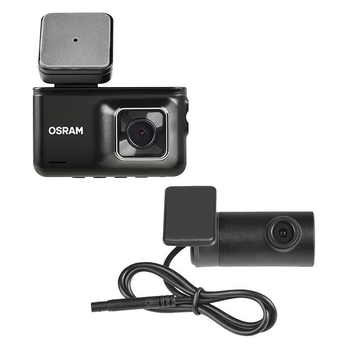 Osram Dashcam med for- og bagkamera – Roadsight 3500