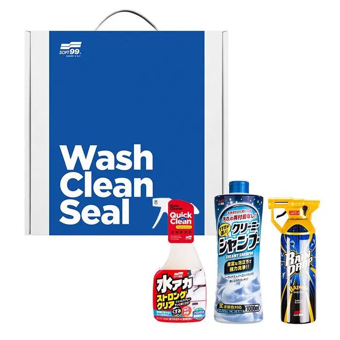 Soft99 Vask og Coating Kit – Sæt med 3 dele