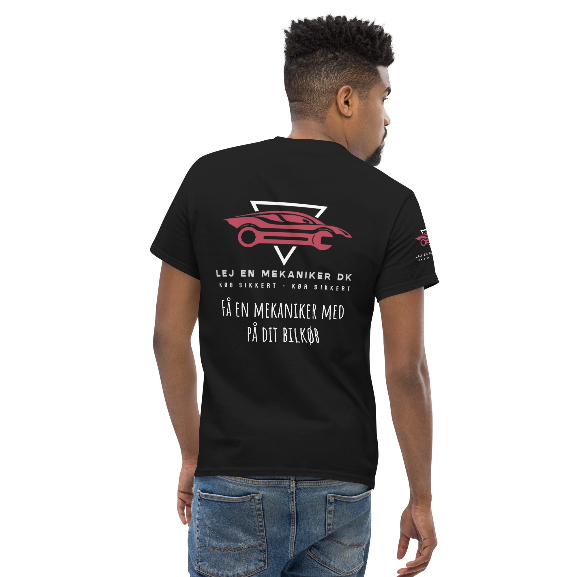 T-shirt med logo - vær din egen reklamesøjle - Billede 2
